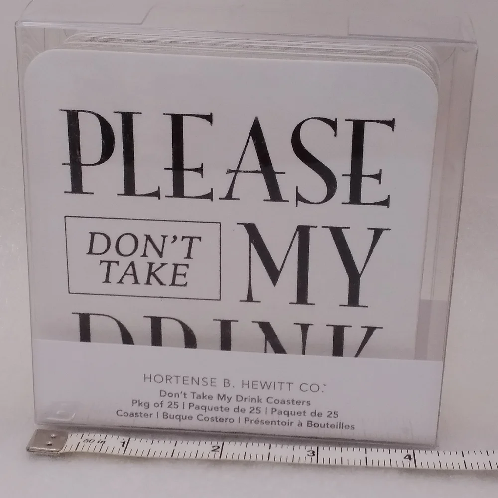 Hortense B. Hewitt Paperboard COASTERS 4